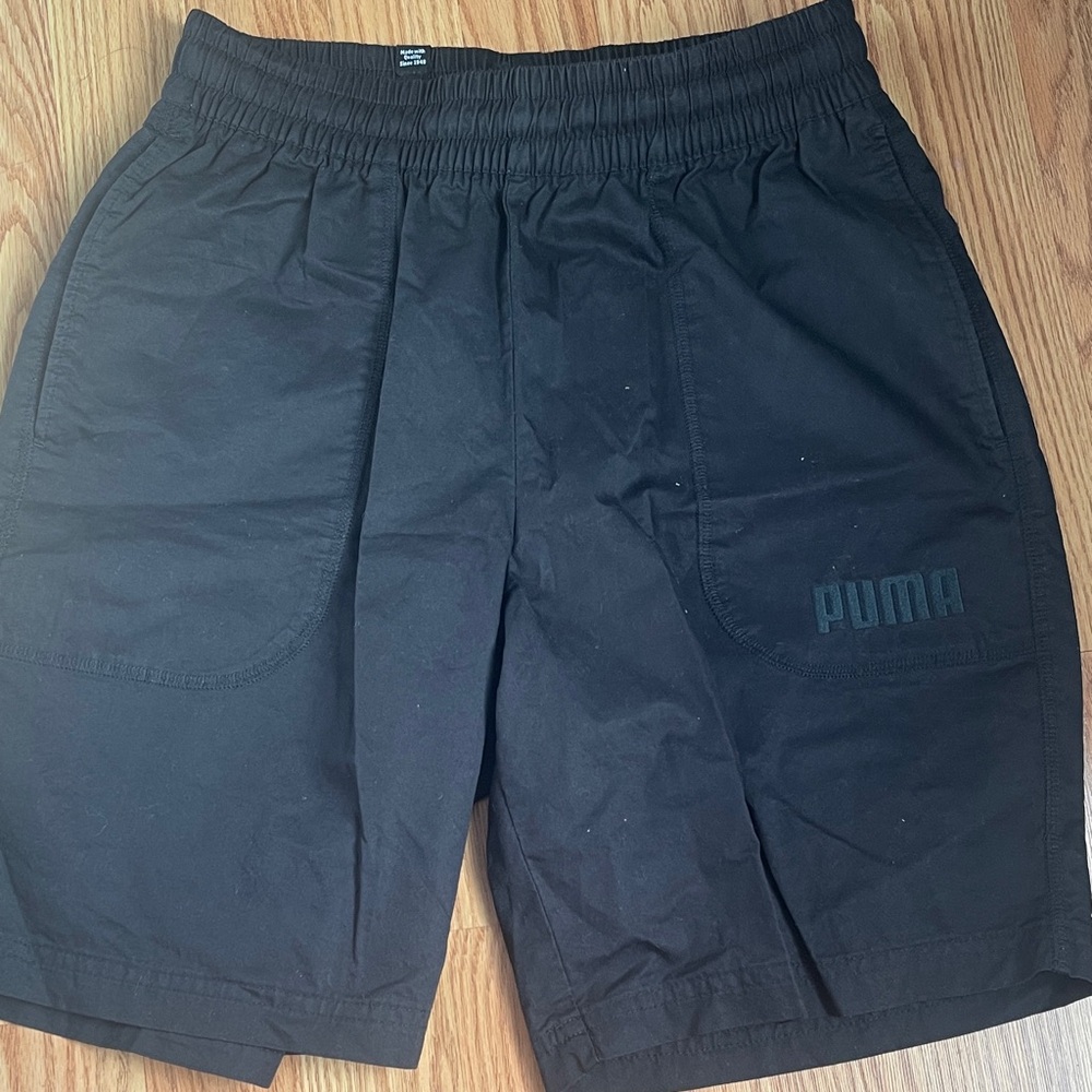 Puma Men's Athletic Black Shorts